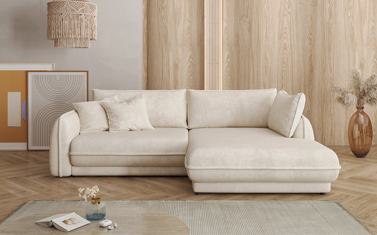 Designer Sofa Mojave II Stof med sovefunktion og opbevaringsplads