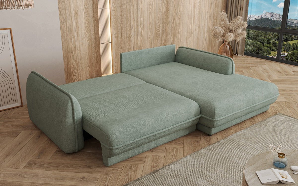 Designer Sofa Mojave II Stof med sovefunktion og opbevaringsplads