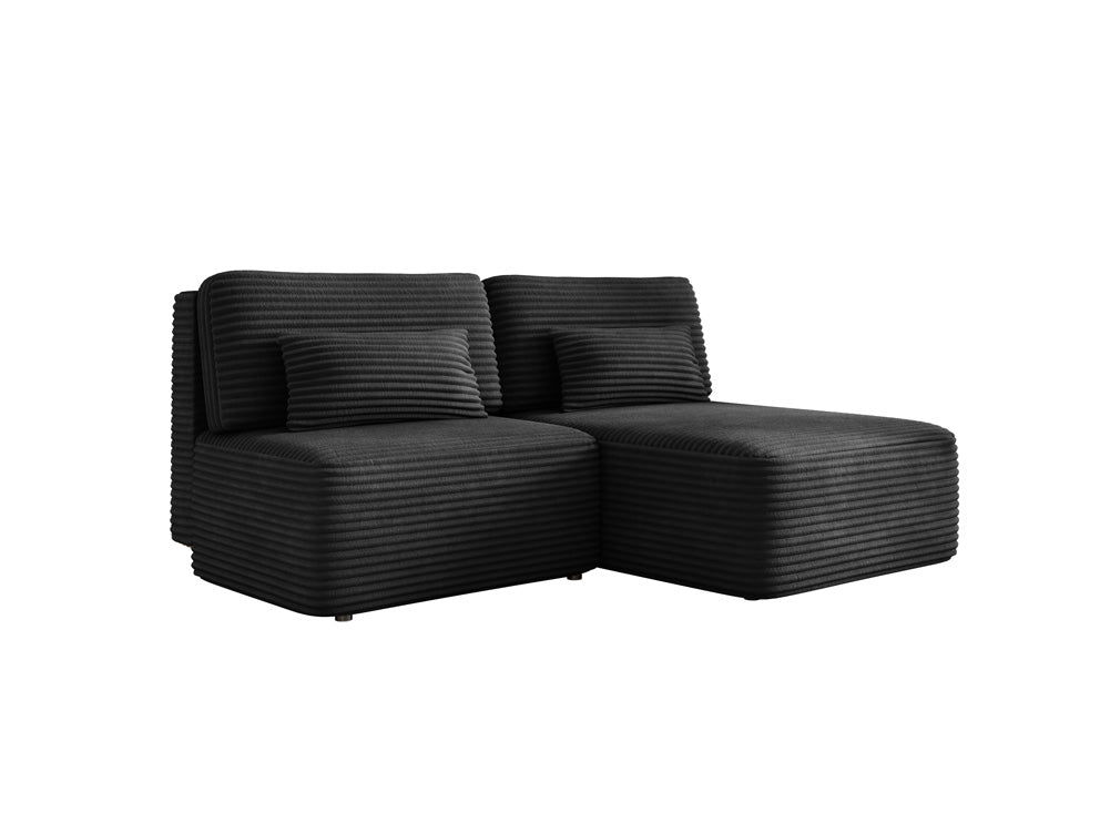 Designer Sofa Tilia Cordfløjl med sovefunktion og opbevaringsplads