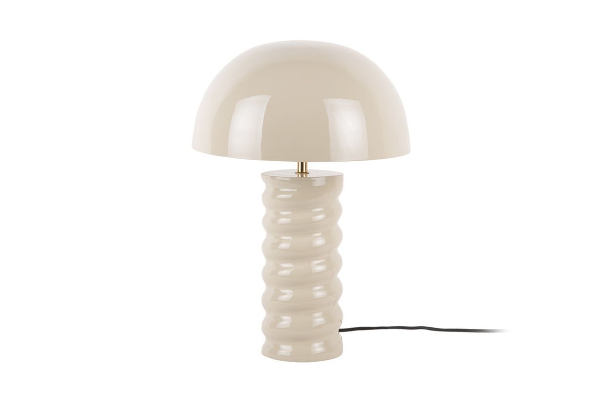 Bordlampe Milano - Designlampe i jern med spiralfod
