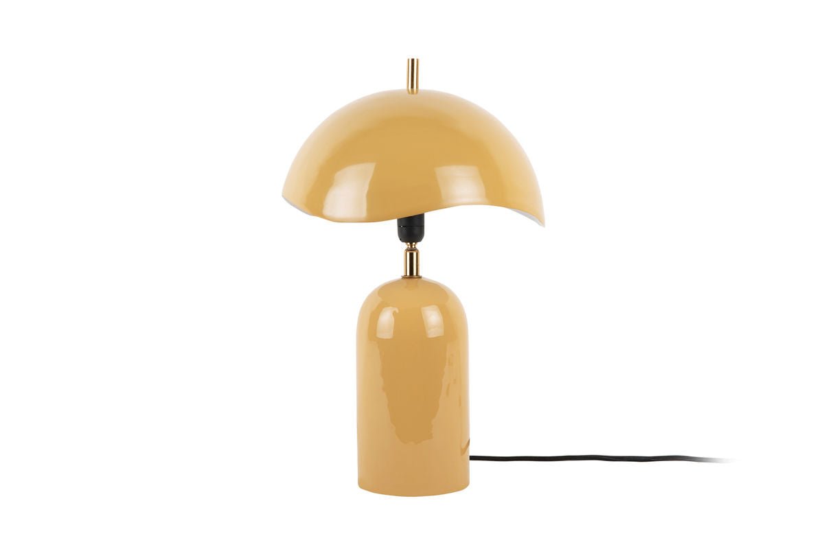 Bordlampe Madeira - Designlampe i jern med bølgeskærm