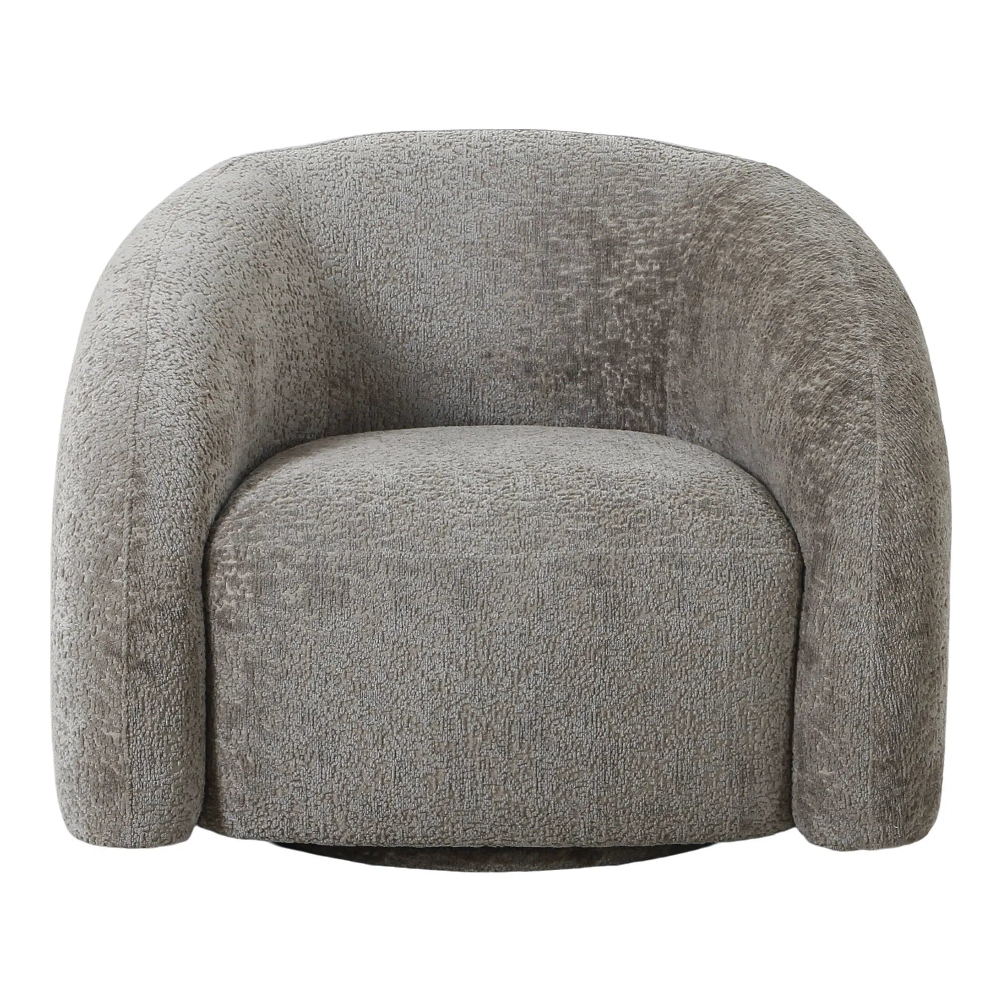 Designer sofa-lænestol Korfu med drejefunktion i Sand Bouclé