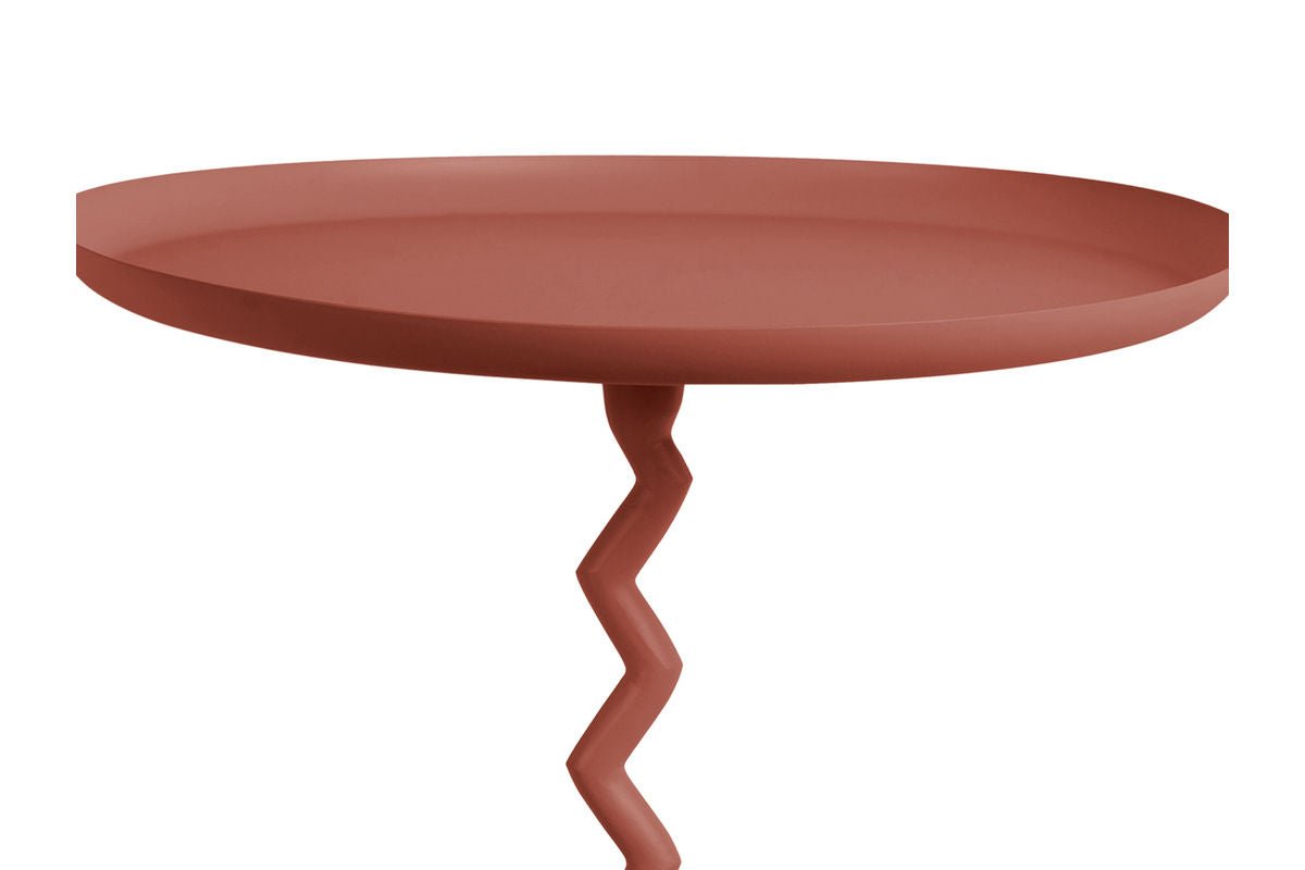 Beistelltisch Bandicoot – aus Eisen und Korkenzieher Säule