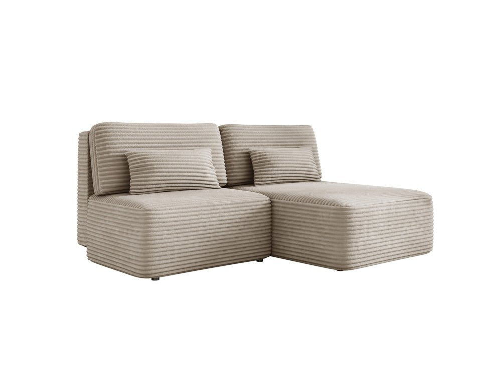 Designer Sofa Tilia Cordfløjl med sovefunktion og opbevaringsplads