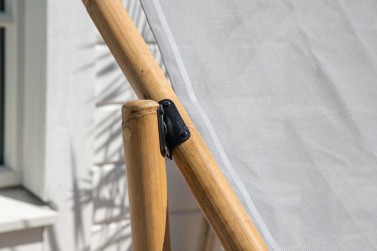 Havestol Coco - i rattan og textilene med naturligt udseende