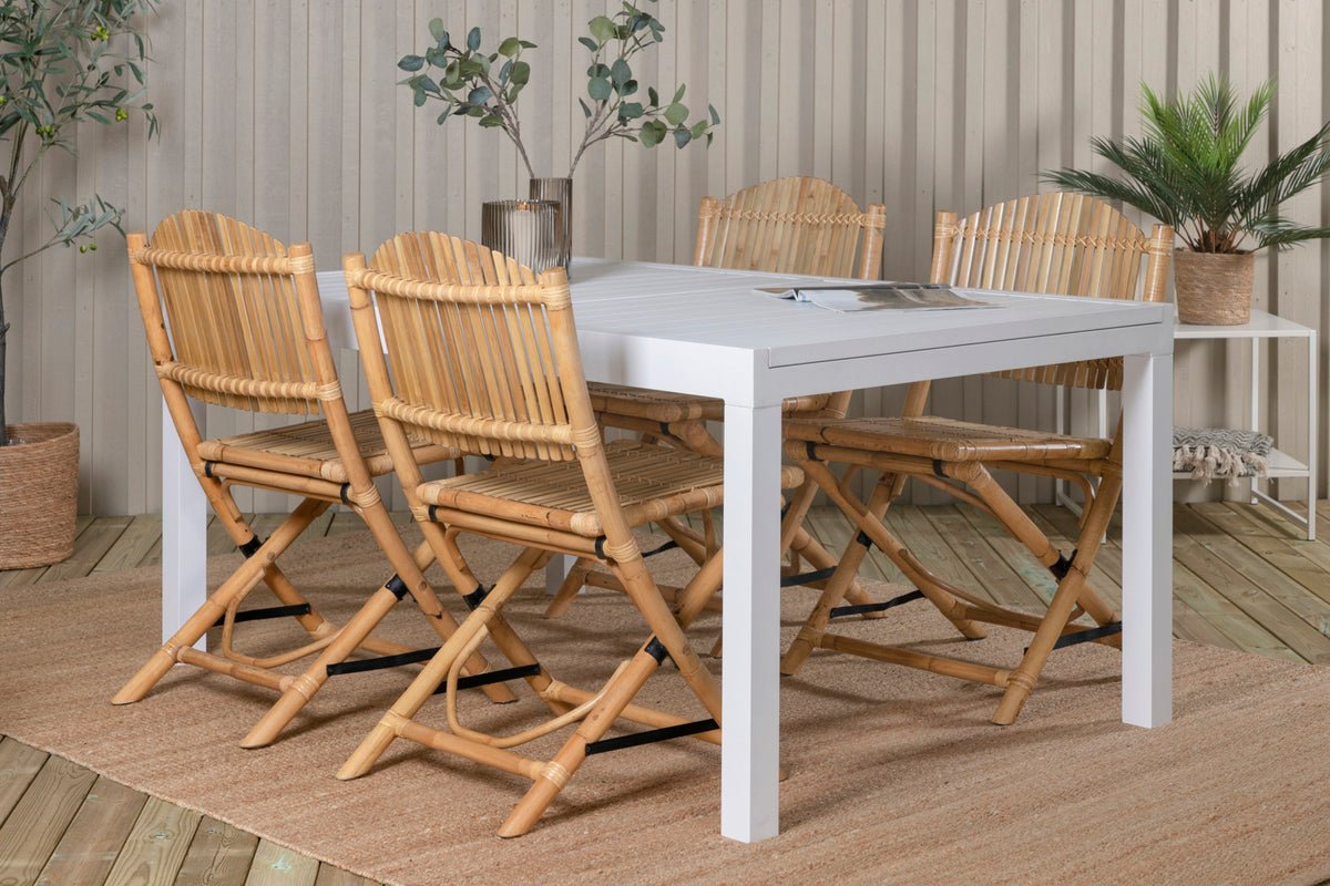 Havestol Koni - i rattan med naturligt udseende