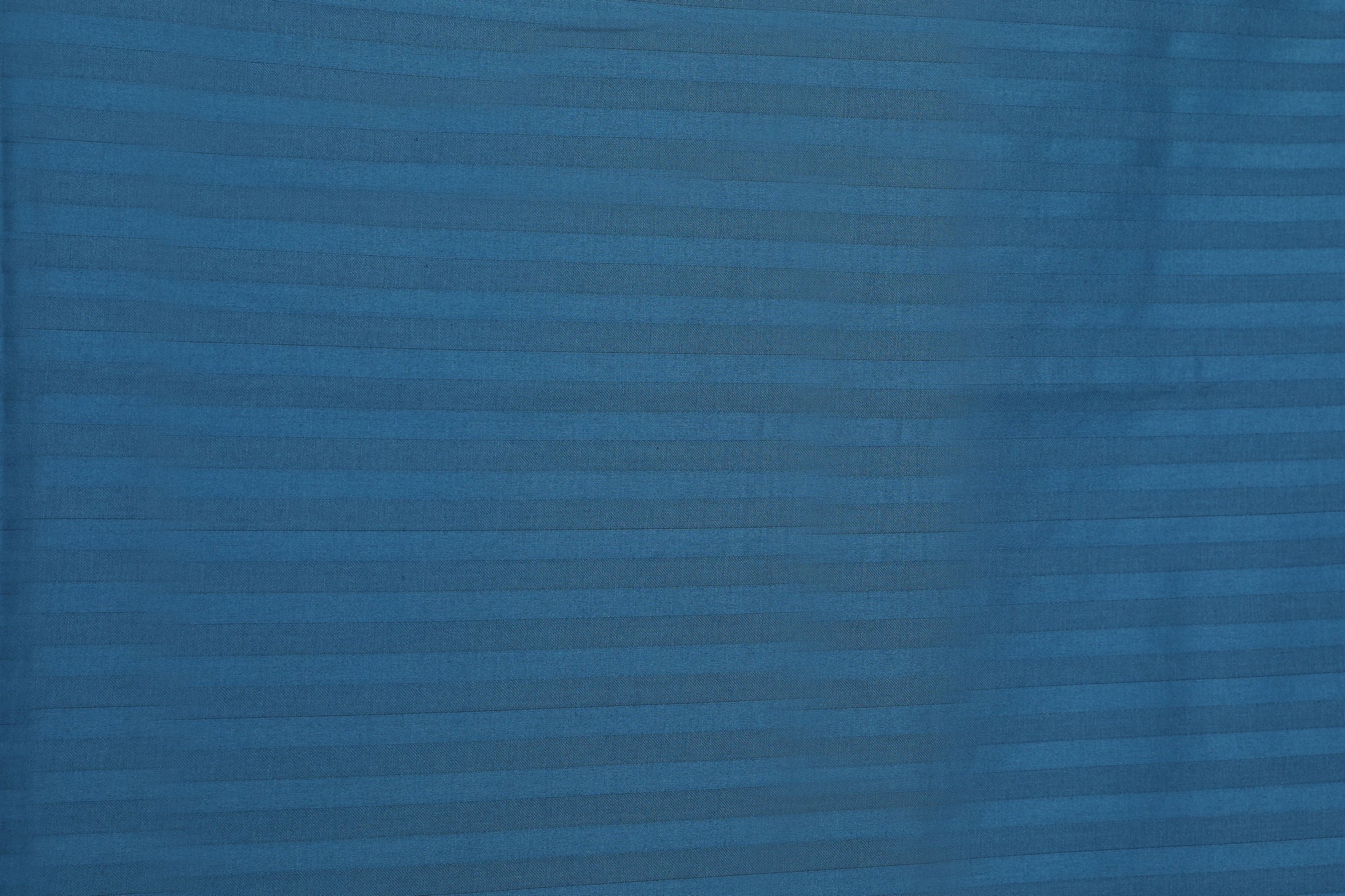 Premium Satin Sengetøjssæt Stripe Blå
