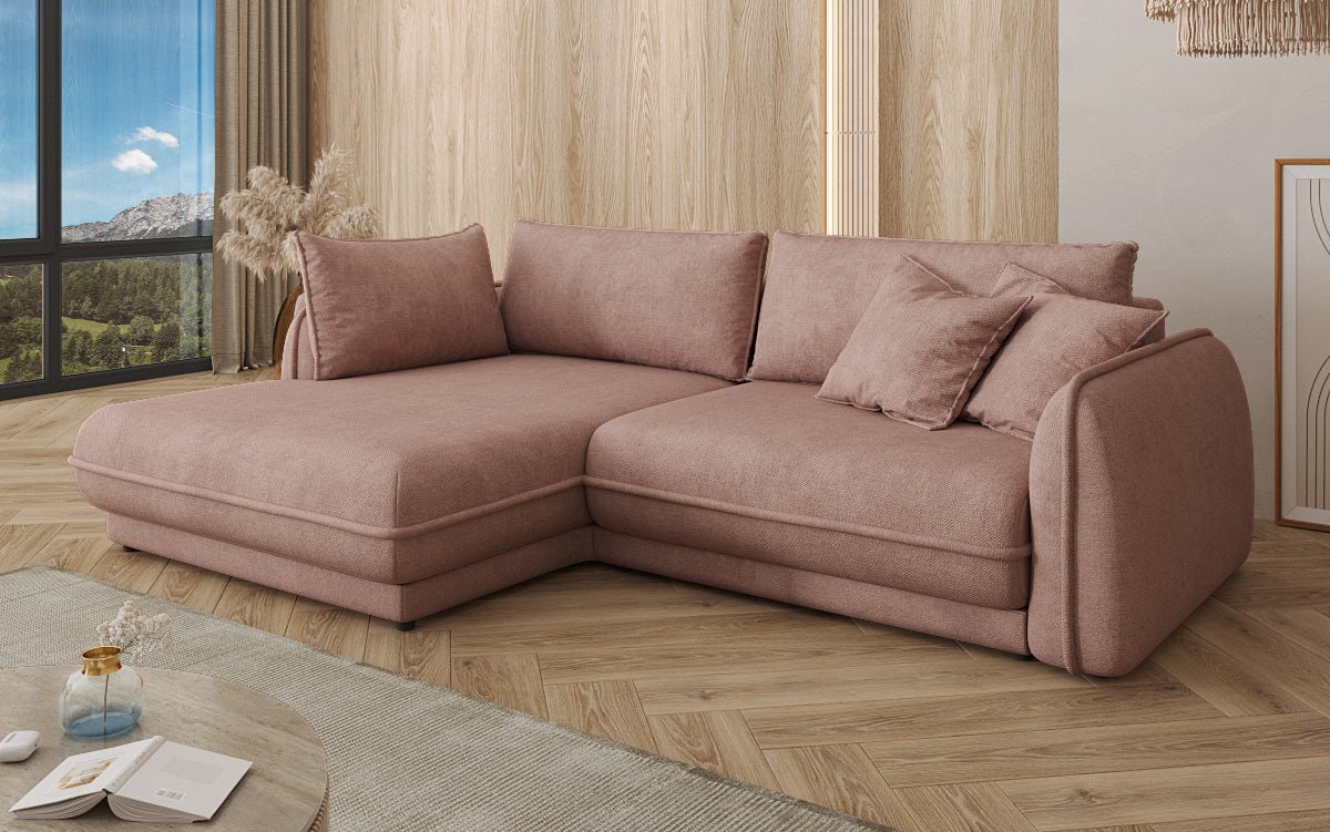 Designer Sofa Mojave II Stof med sovefunktion og opbevaringsplads