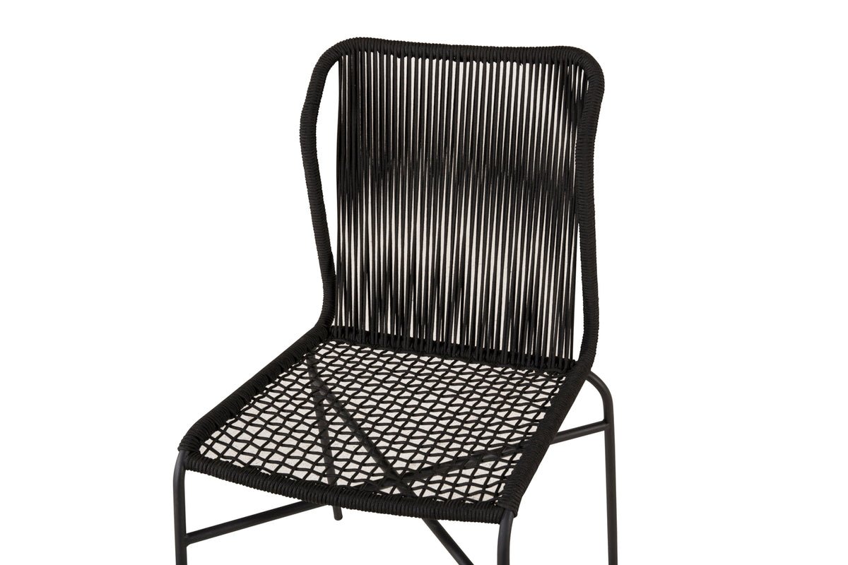 4er Set - Gartenstuhl Elias aus Metall/Polyester