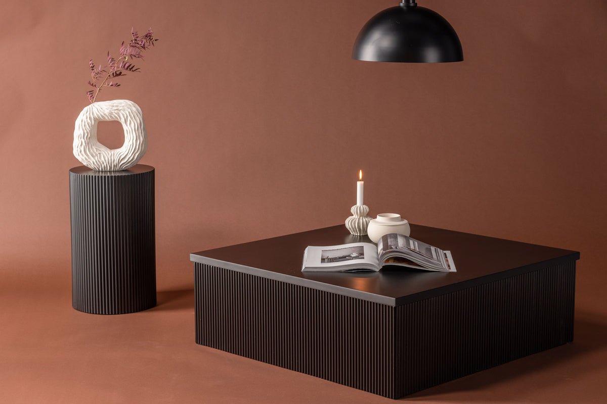 Couchtisch Aventus - in dlem Beige oder Schwarz