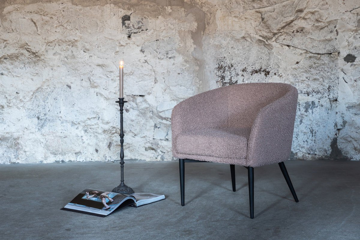 Sessel Velvet - mit flauschigem Teddy-Bezug