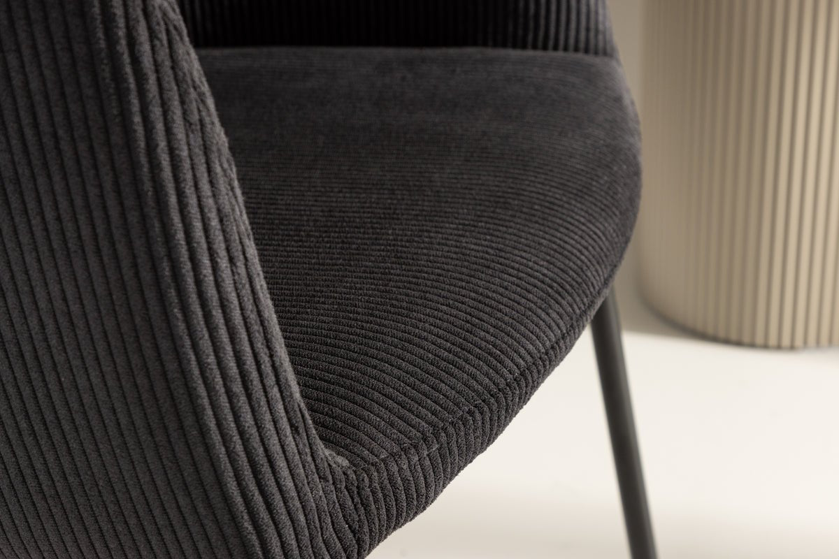 Stuhl Diner - Modern mit Cordelzug in 2 Farben