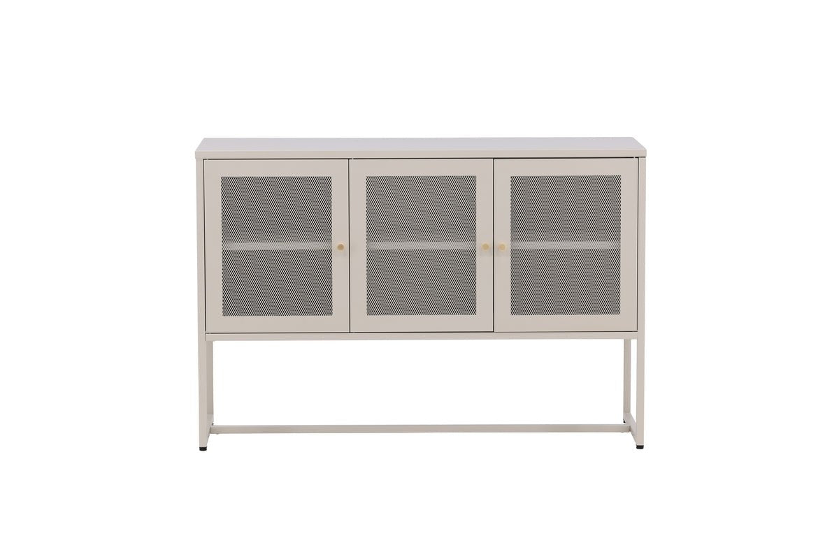 Kommode Marilo – Beige, Industrial-Modern mit Loft-Charme