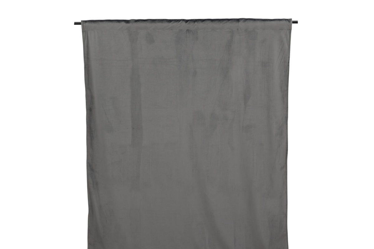 Gardinsæt Anny – fløjlseffekt i mange farver