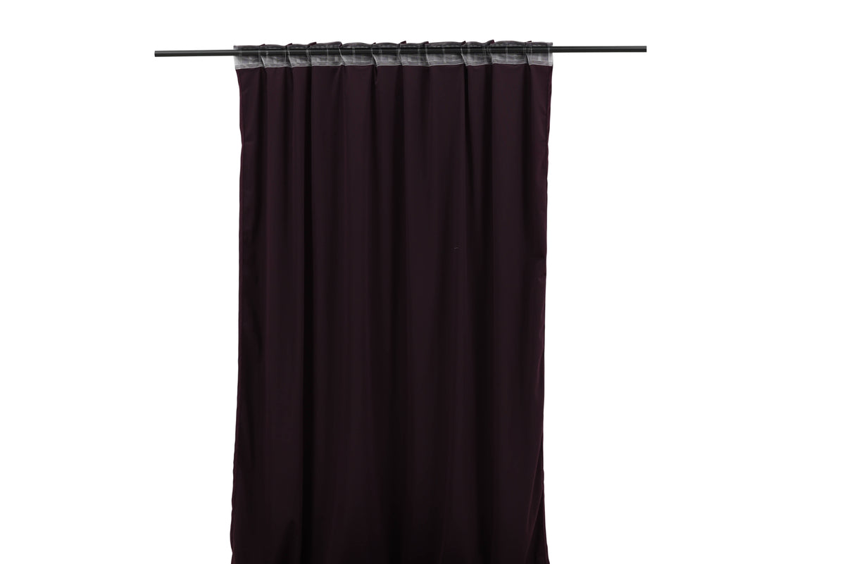 Gardinsæt Anny – fløjlseffekt i mange farver