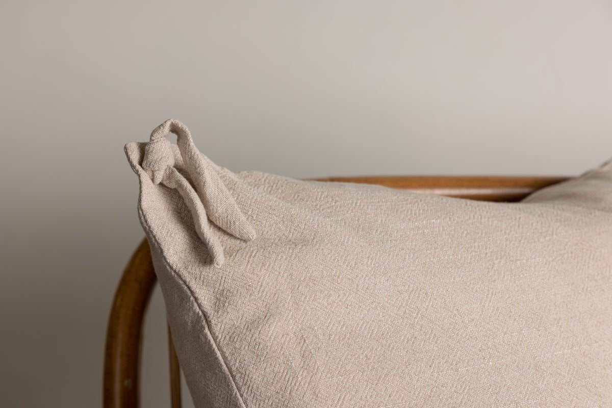 Kissenbezug Alabaster - 60x60 cm in Beige