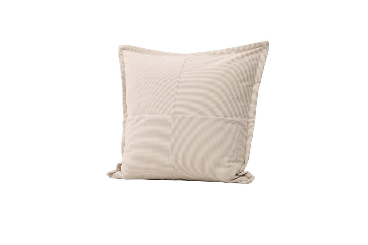 Kissenbezug Budapest - 50x50 cm in Beige, Dunkelgrün und Braun