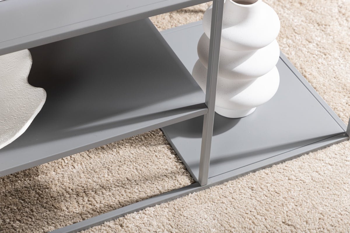 Sofabord/Sidebord Nammos – i fire farver med tre opbevaringsflader