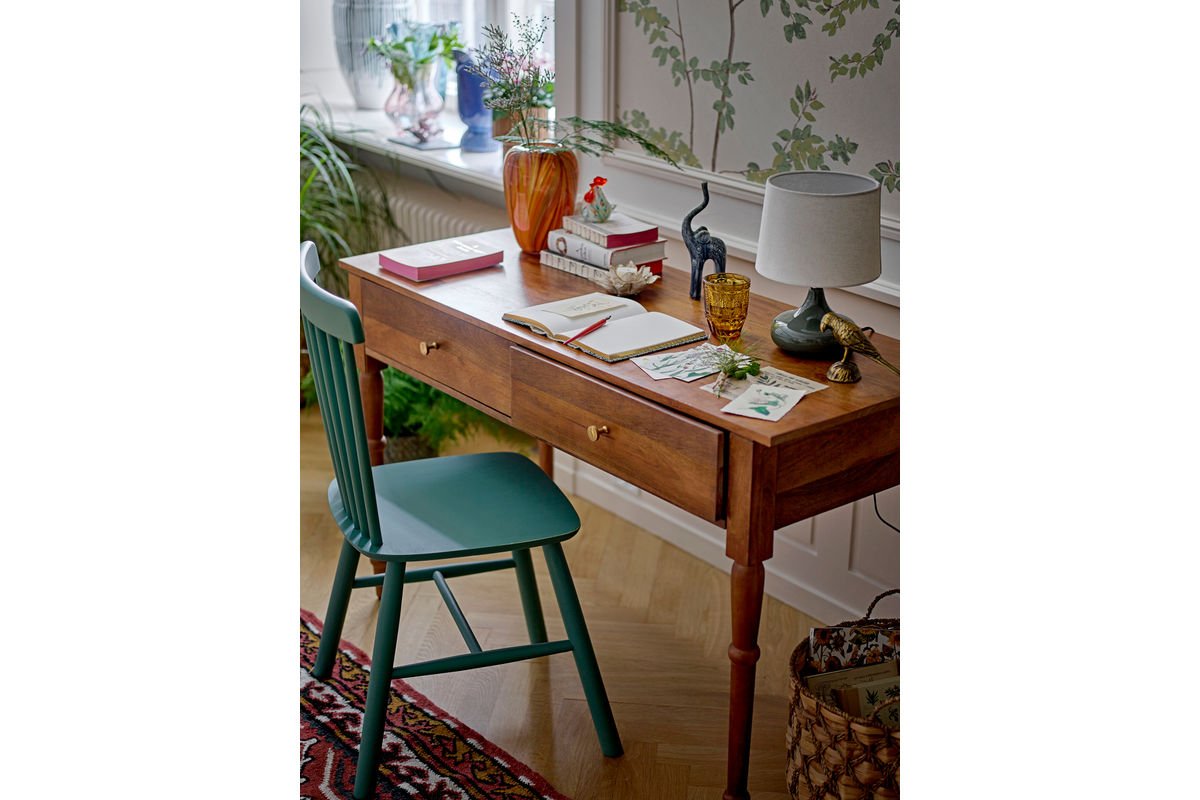 Vase „Orange Sun“ – Stribet design i glas