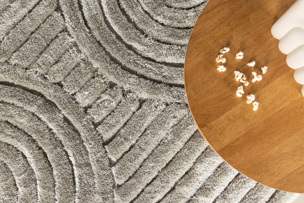 Tæppe Elano – til stue og soveværelse lavet af polyester og bomuld