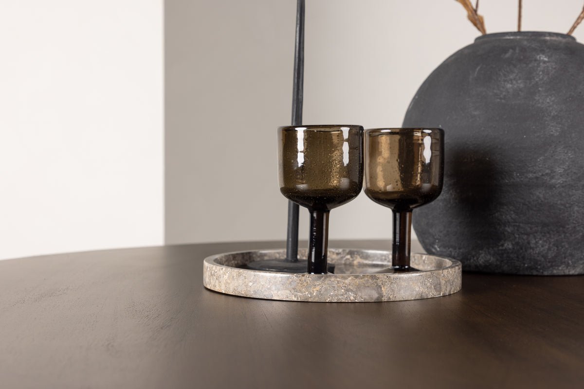 Spisebord Kailani - det runde spisebord til stilfuld hygge