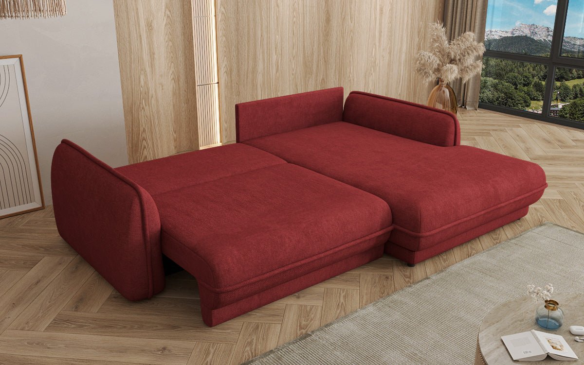 Designer Sofa Mojave II Stof med sovefunktion og opbevaringsplads