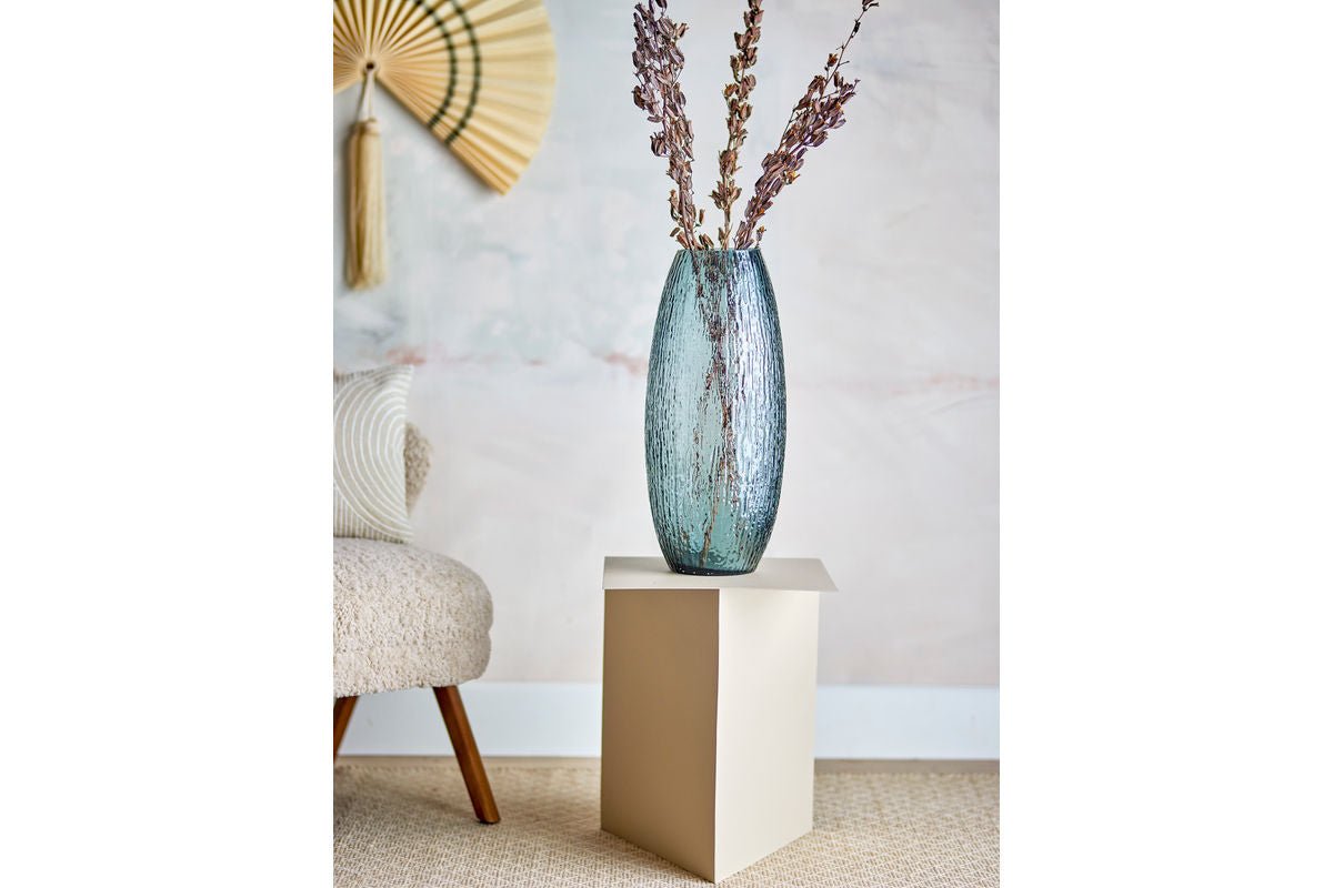 Vase „Smoky Water“ – af glas