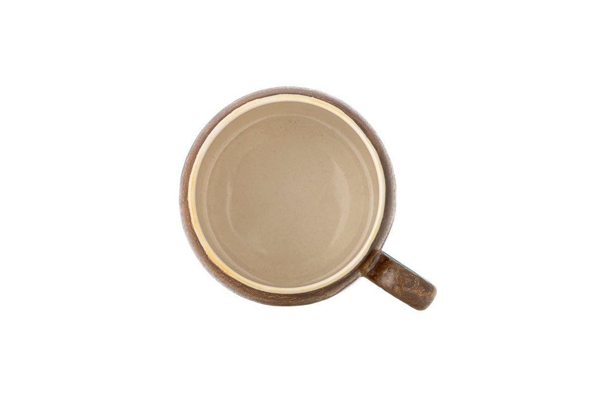 Becher Linea - fremstillet af stentøj / 4 stk. multipakning