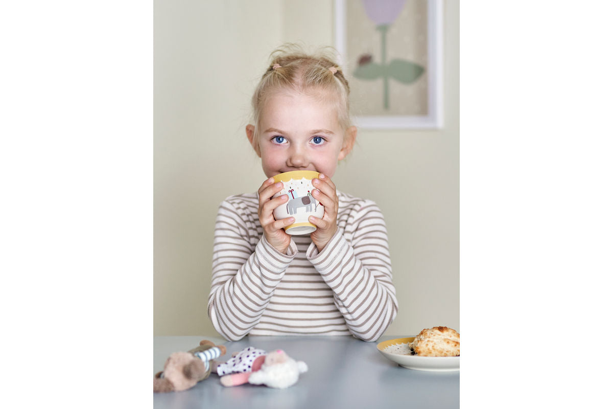 Tasse Suma – Gul, af stentøj