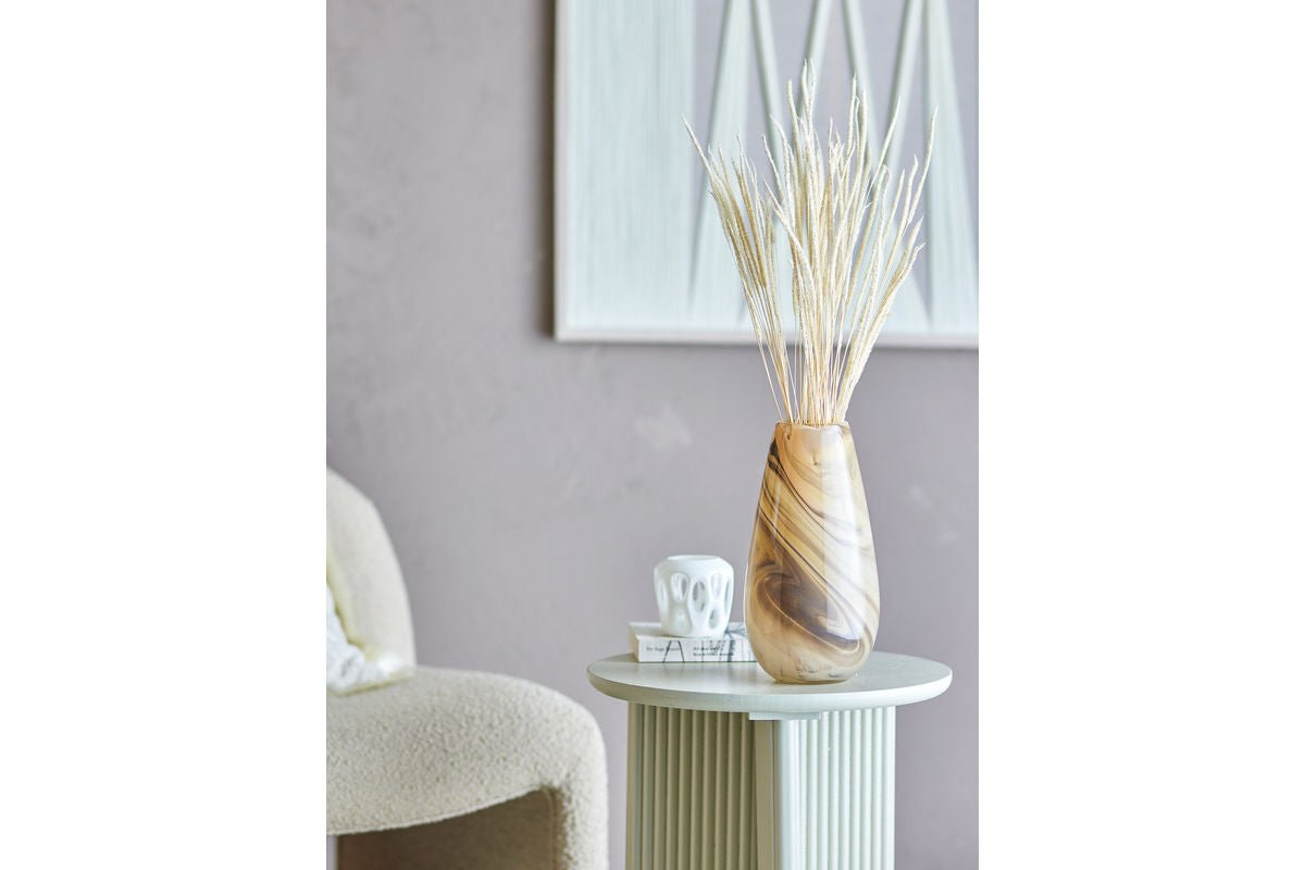 Vase „Ruhan“ – Brunt glas