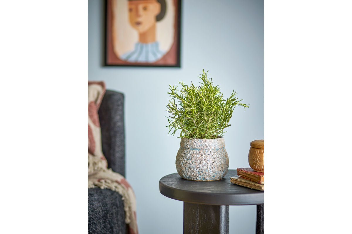 Blomsterpotte „Nerava“ – Gråt stentøj