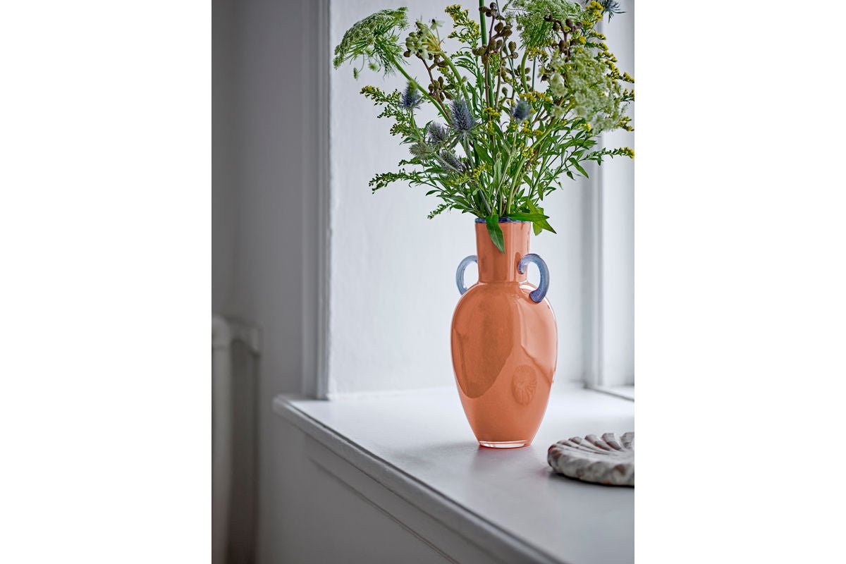 Vase „Solara“ – Orange glas