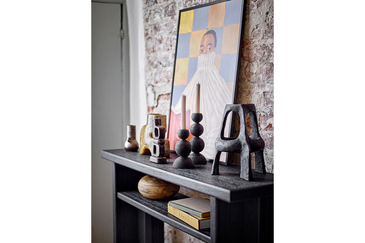 Vase „Solena“ – Stentøj i Brun