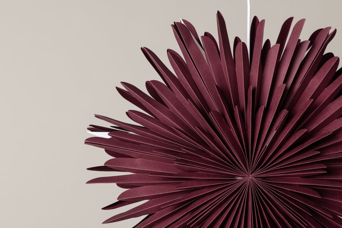 Juleagtig loftslampe Lyra - ⌀ 60 cm i 5 farver