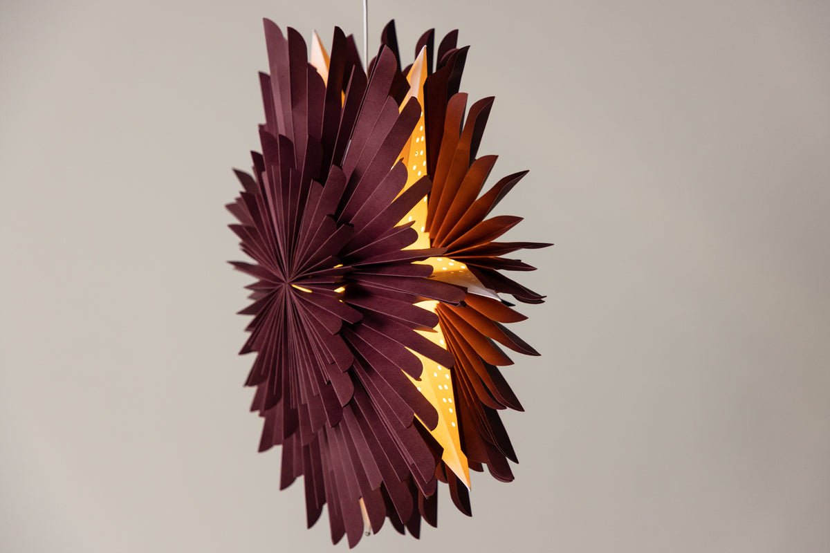 Juleagtig loftslampe Lyra - ⌀ 60 cm i 5 farver