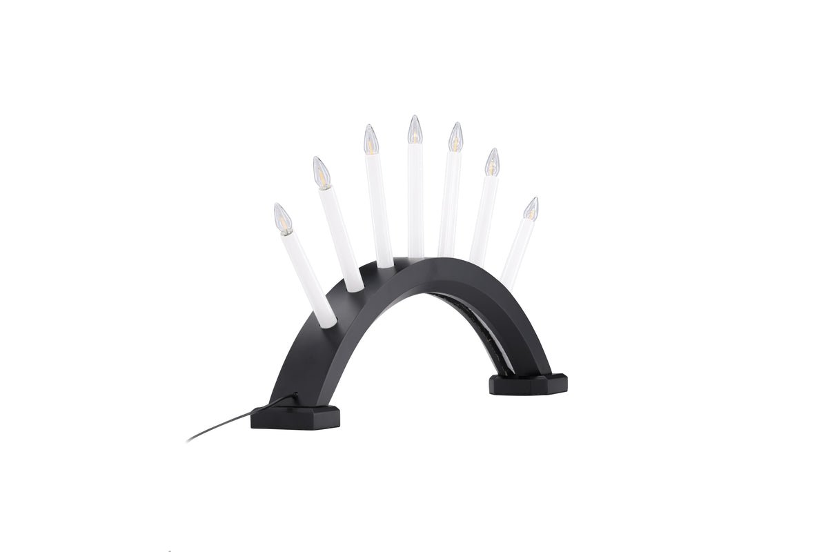 Julebelysning Elira - Adventslysestage med 7 stearinlys