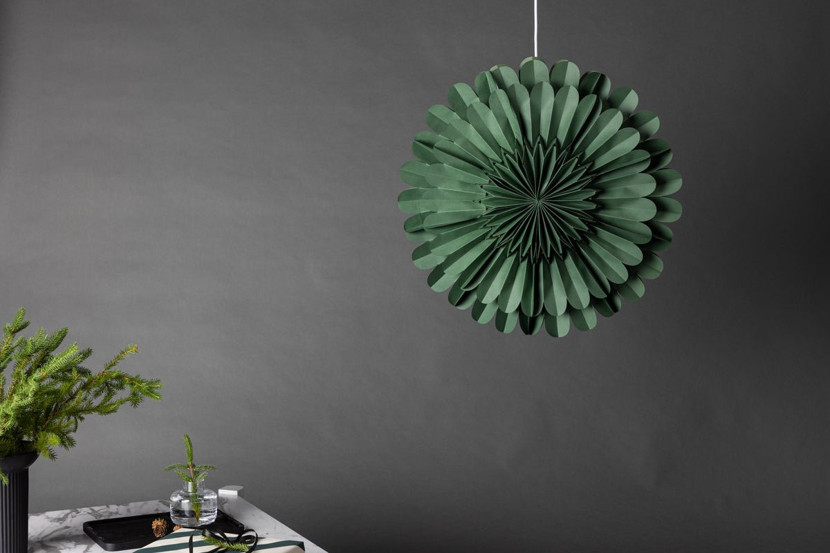 Juleagtig loftlampe Flora - ⌀ 60 cm i 5 farver