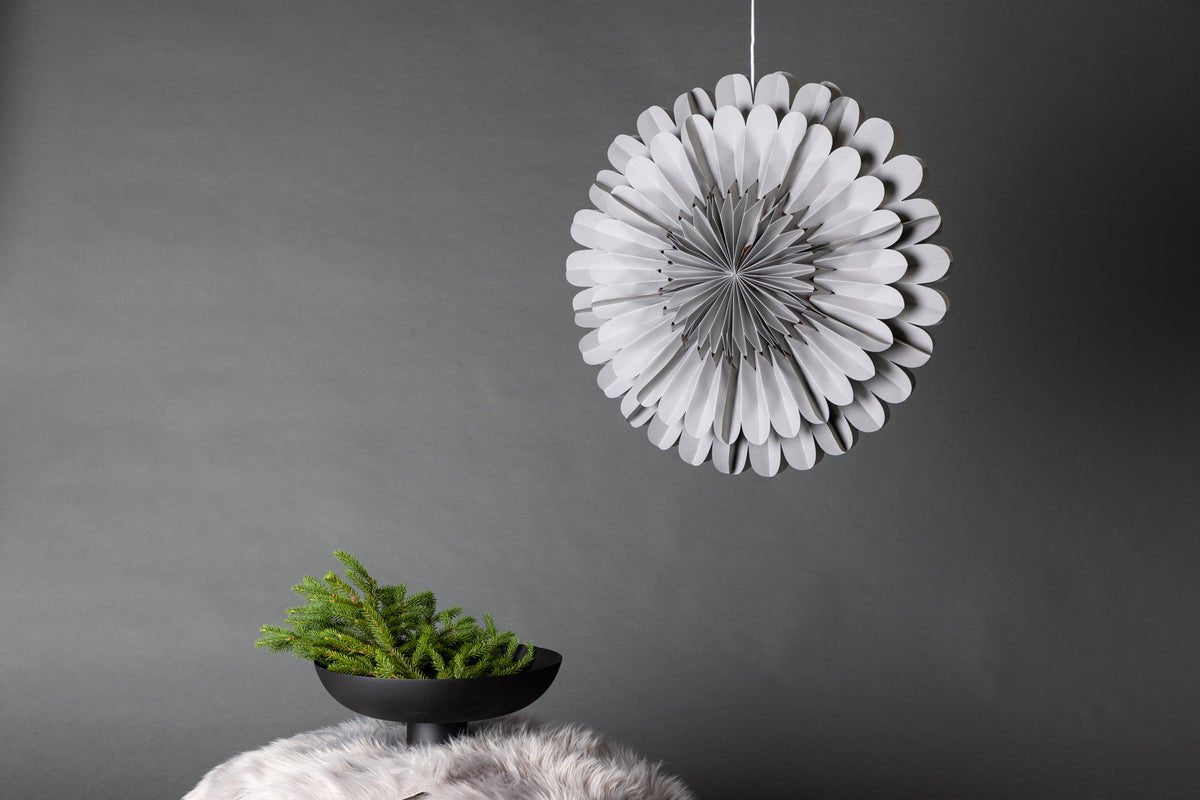 Juleagtig loftlampe Flora - ⌀ 60 cm i 5 farver