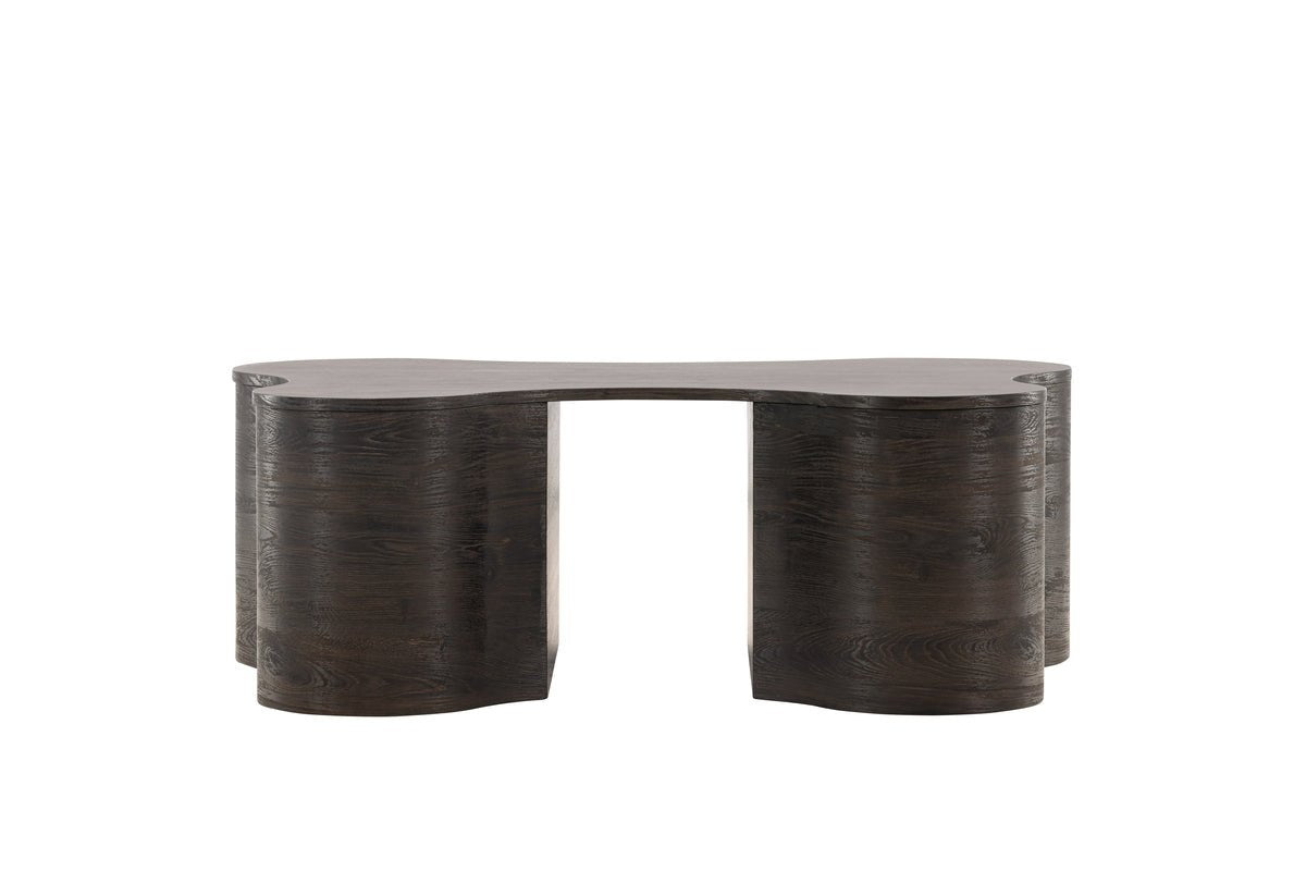 Sofabord Makron - i mørkt trælook