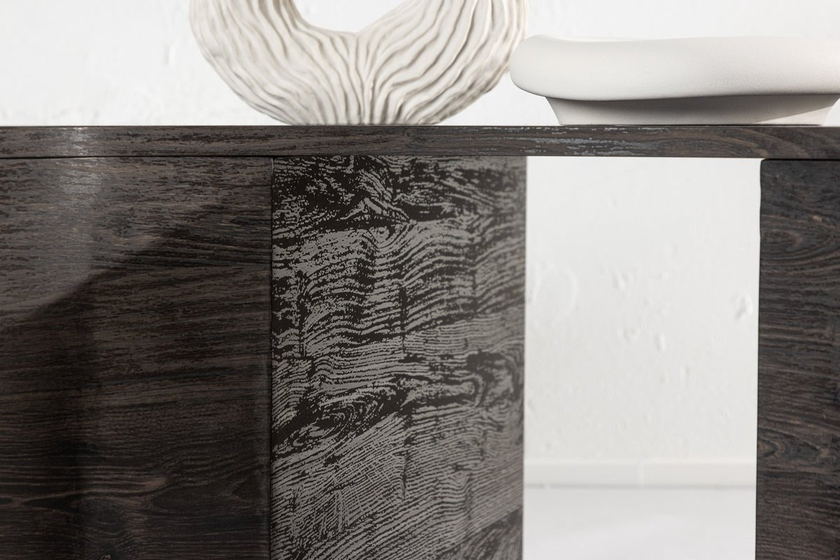 Sofabord Makron - i mørkt trælook