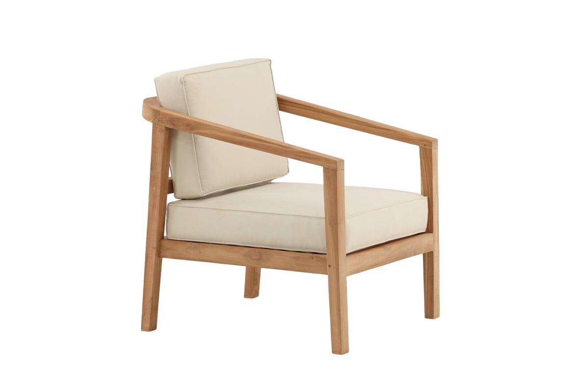 Havestolspude Africa - lavet af polyester i Beige