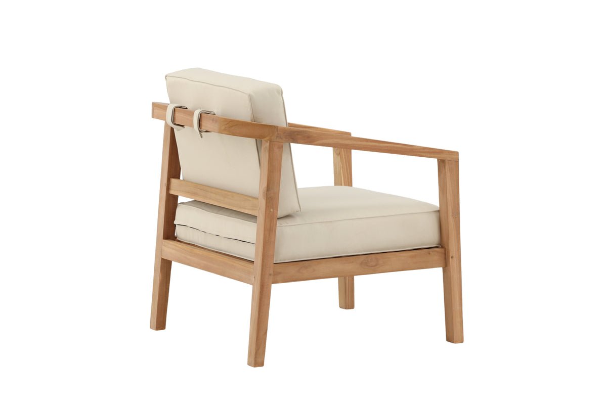 Havestolspude Africa - lavet af polyester i Beige