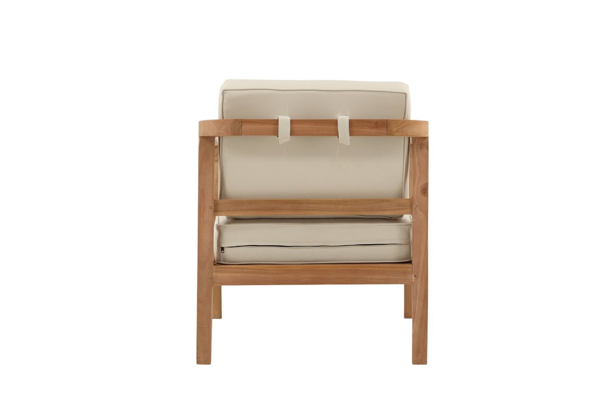 Havestolspude Africa - lavet af polyester i Beige