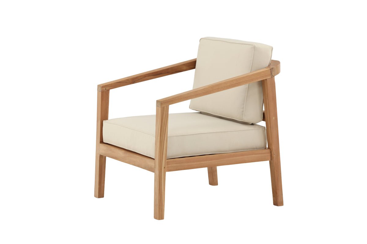 Havestolspude Africa - lavet af polyester i Beige