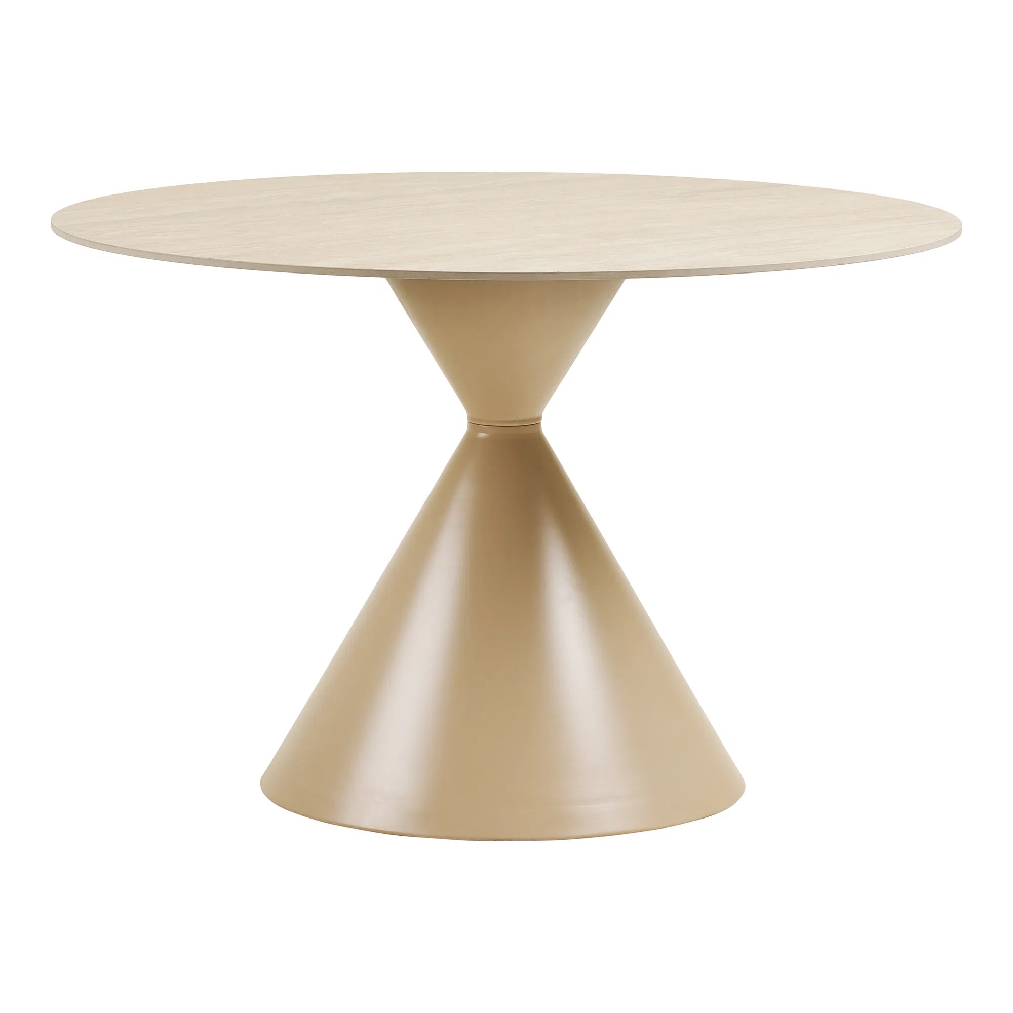 Esstisch Fjordella - Stahl/Keramik in Sand