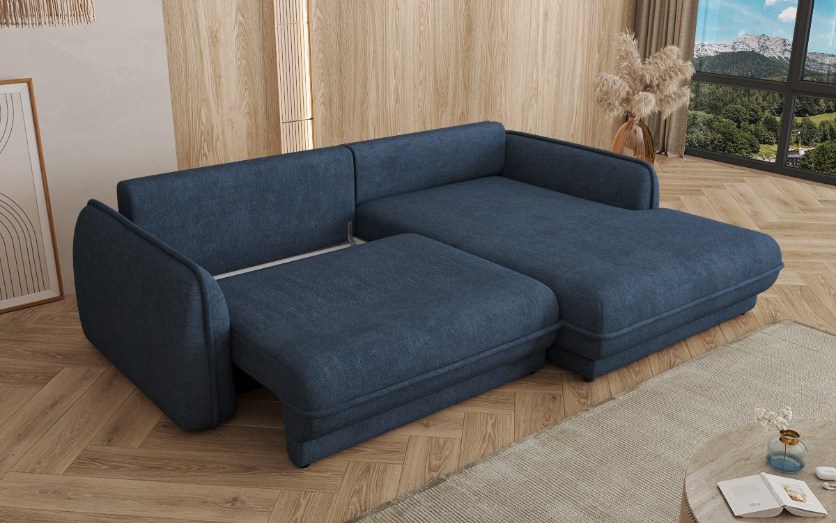 Designer Sofa Mojave II Stof med sovefunktion og opbevaringsplads