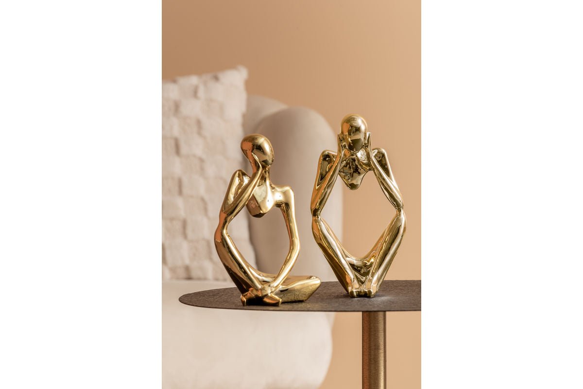 Statue „Aurex“ – Polyresin mit glänzender Oberfläche