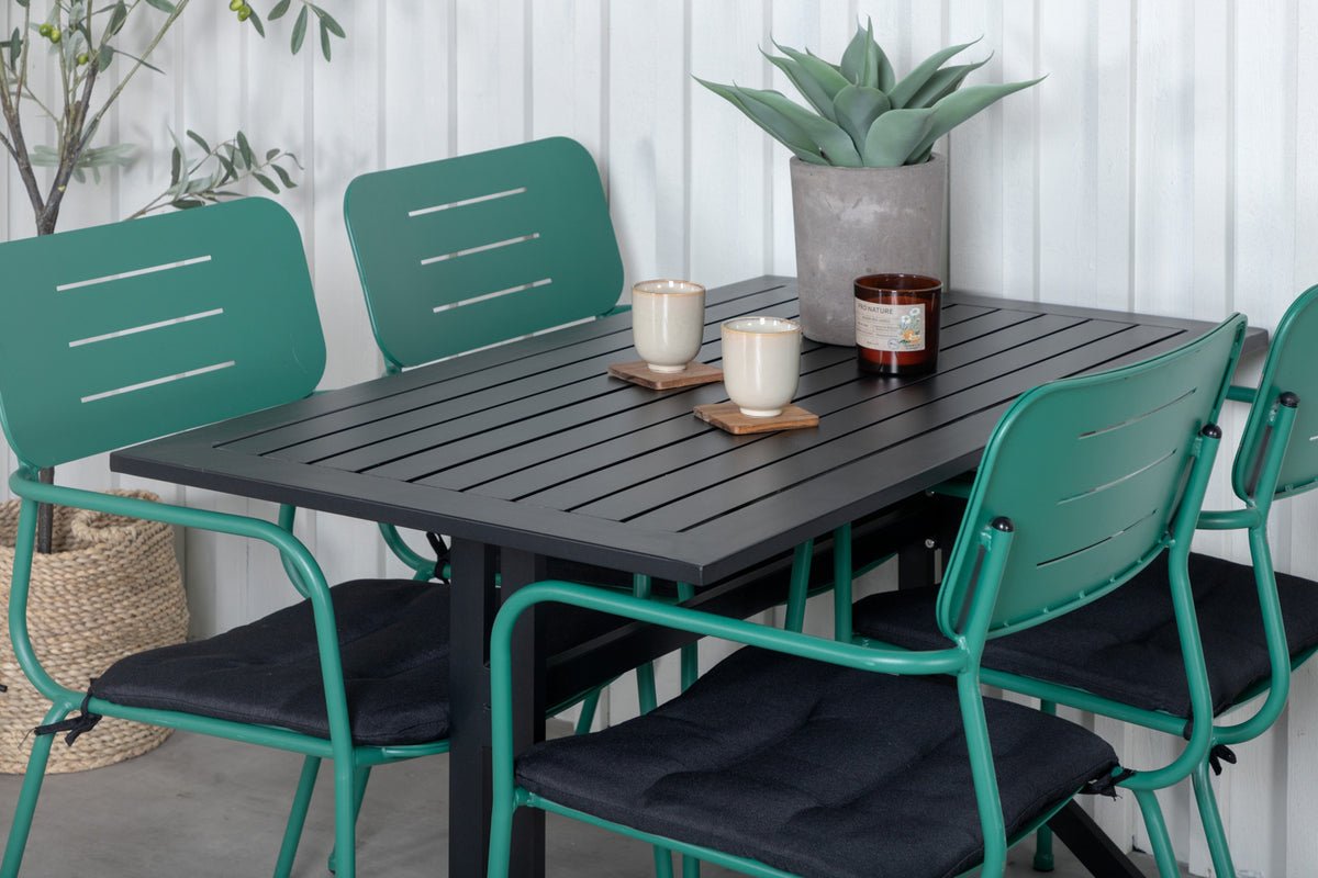 2er Set - Lori Gartenstuhl aus Metall