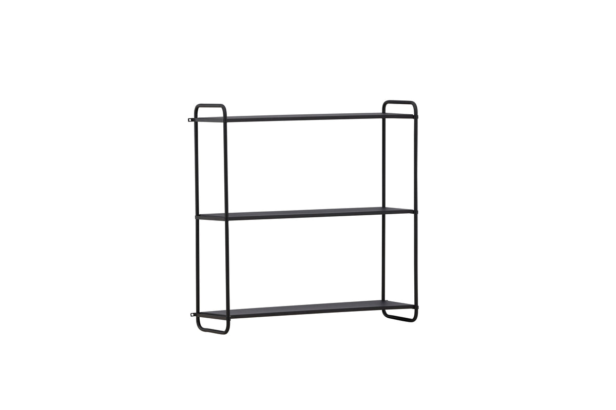 Væghylde Lyon – Væghylde i Beige eller Sort, lille & stor