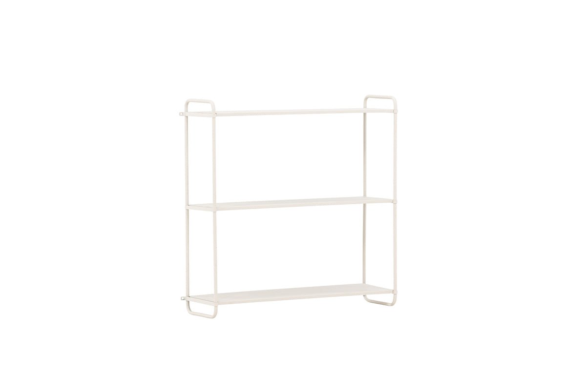 Væghylde Lyon – Væghylde i Beige eller Sort, lille & stor